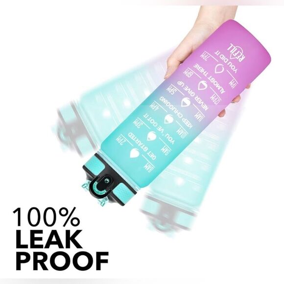 NWOT … Motivational “32 Oz.” Water Bottle - Picture 3 of 10